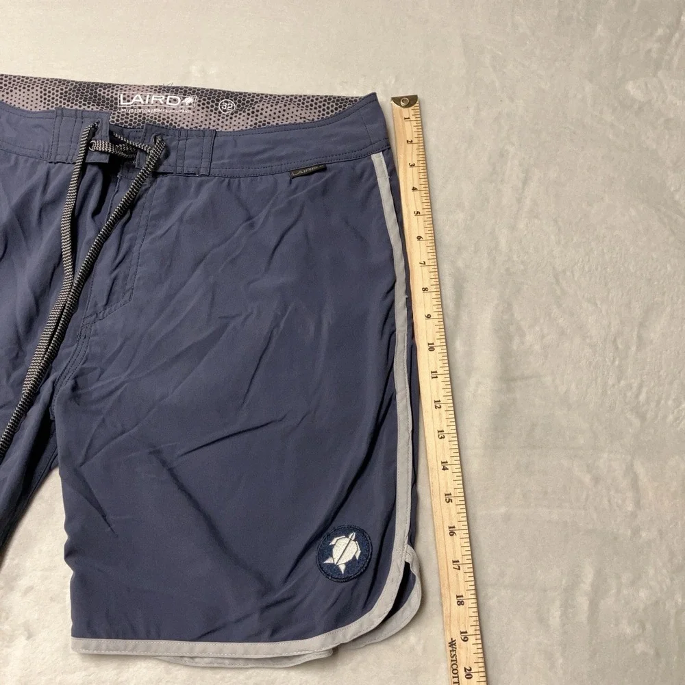Laird Limited Edition Board Shorts Swim Trunks Board Shorts Gray Men's 32 Fit 34